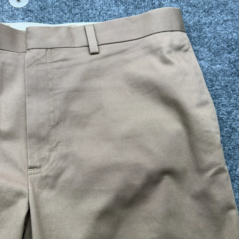 L.L. Bean Chino Pants Mens 36 Tan 30 Inseam Cotton Twill Workwear Classic Fit